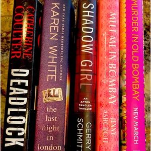 Lot of Five (5) Hardcover Books!